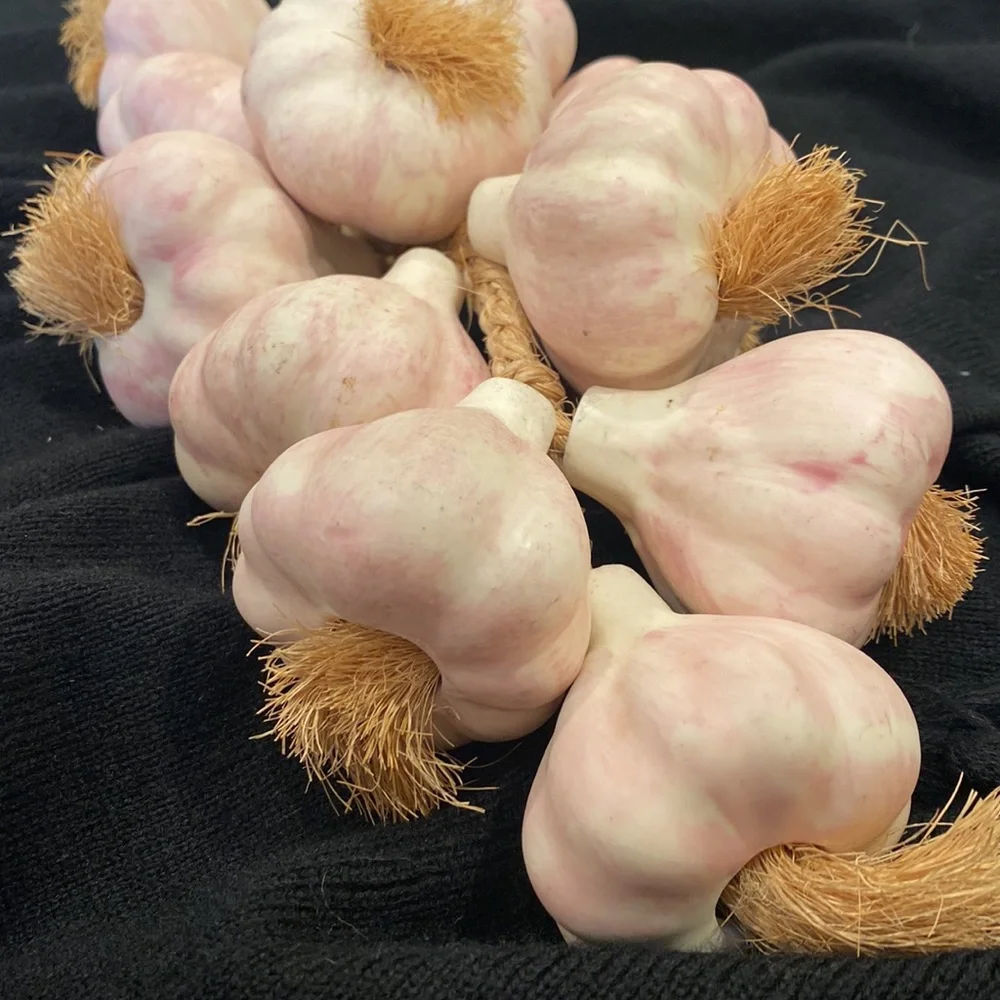 NOVICA 12 Garlic Bunch Ceramic decorative accent
